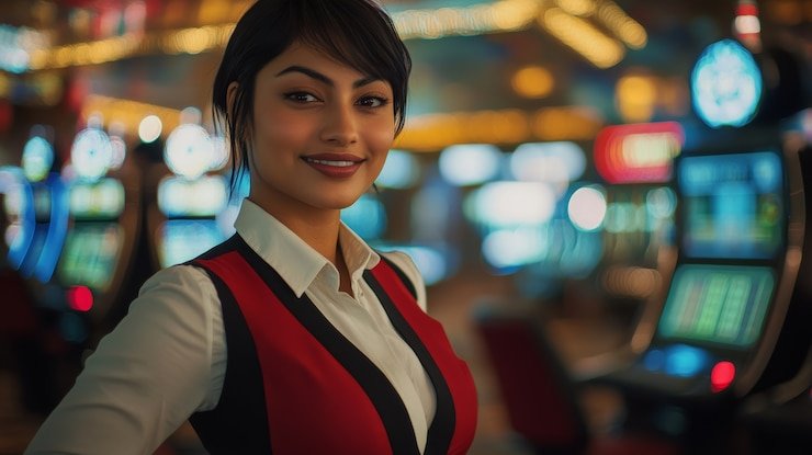 Pengguna memeriksa deposit melalui ponsel